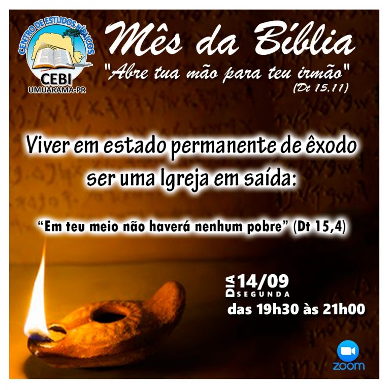 CEBI Umuarama-PR e o Mês da Bíblia ICAR 2020
