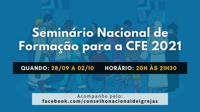 CONIC organiza Seminário Nacional para a CFE 2021