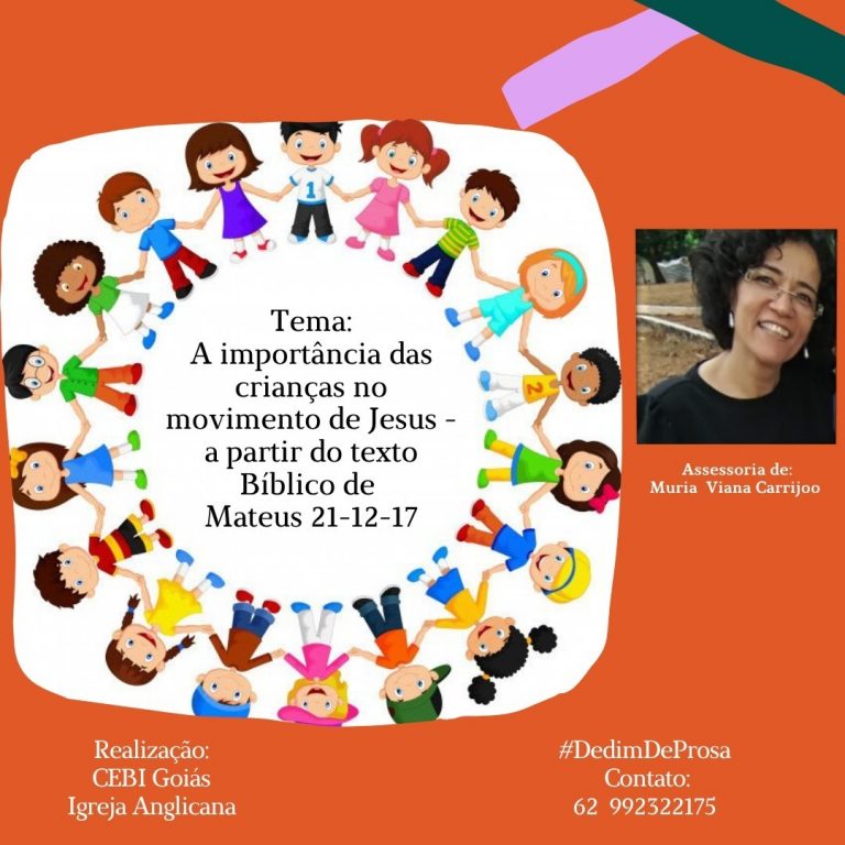 CEBI Goiás e Igreja Anglicana têm novo Podcast sobre Criança e Movimentos de Jesus