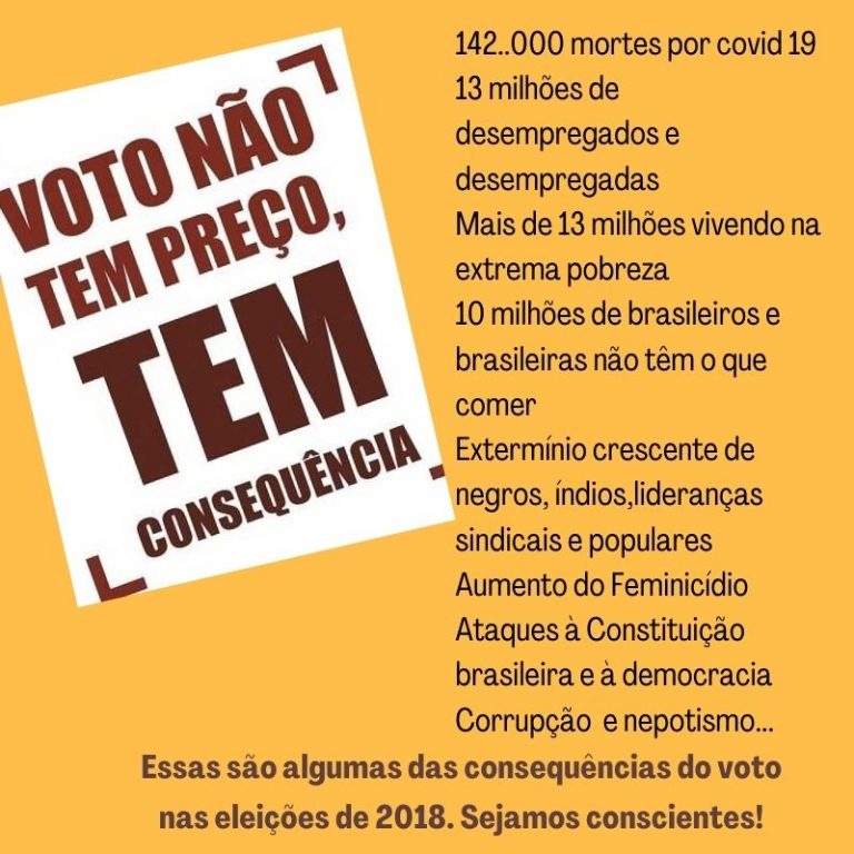 Dez mandamentos do eleitor consciente