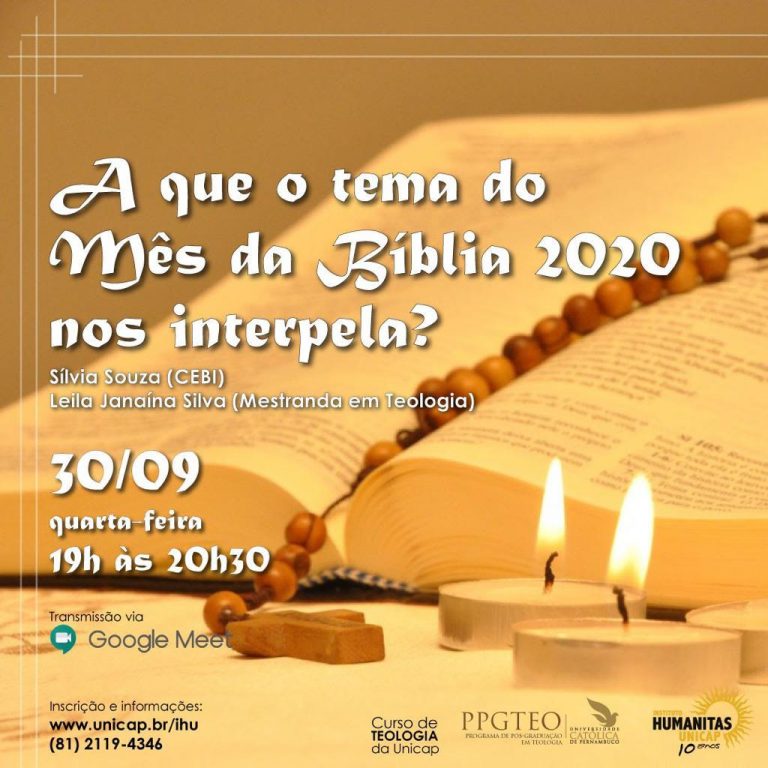 CEBI Pernambuco participa de live sobre o Mês da Bíblia 2020