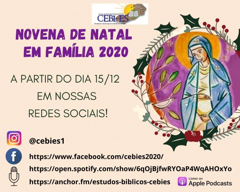 CEBI Espirito Santo - 1º Encontro da Novena de Natal em Família 2020