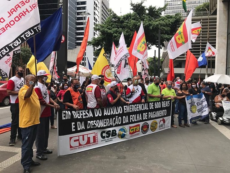 Centrais sindicais listam vacinação e auxílio emergencial como pautas prioritárias