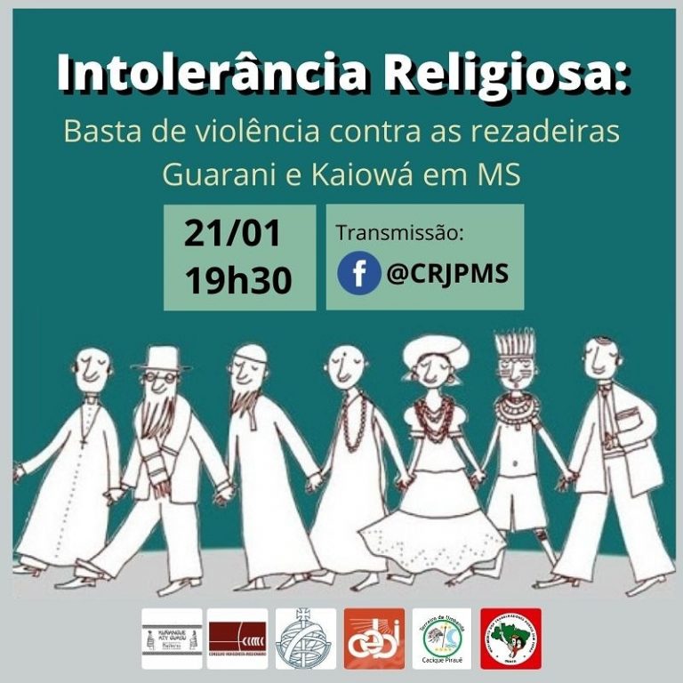 CEBI MS realizará live sobre intolerância religiosa nesta quinta(21)