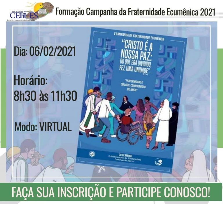 CEBI Espírito Santo realizará formação sobre a CFE 2021
