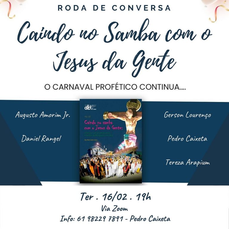 Roda de Conversa sobre o livro "Caindo no Samba com o Jesus da Gente"