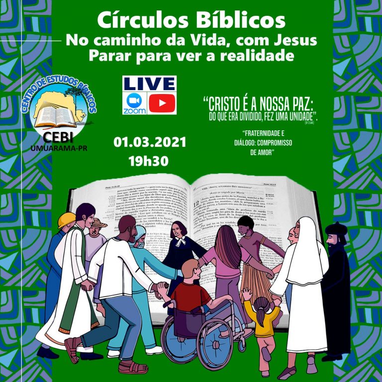 CEBI UMUARAMA: Ciranda de Círculos Bíblicos refletirá sobre a CFE 2021