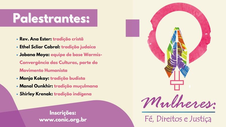 CONIC - 2° edição do Seminário Mulheres: Fé, Direitos e Justiça