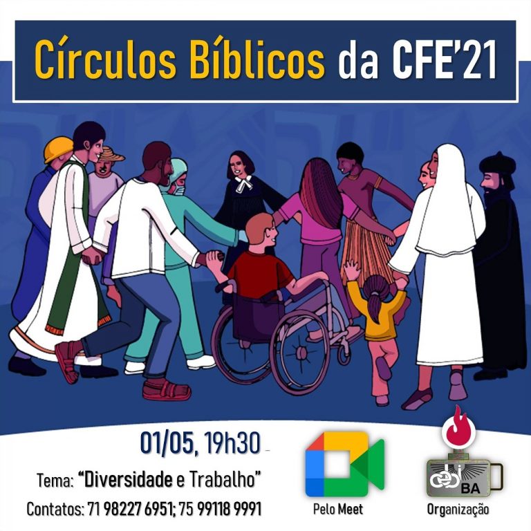 CEBI Bahia lembrará o Dia do Trabalhador refletindo sobre "Diversidade e Trabalho"
