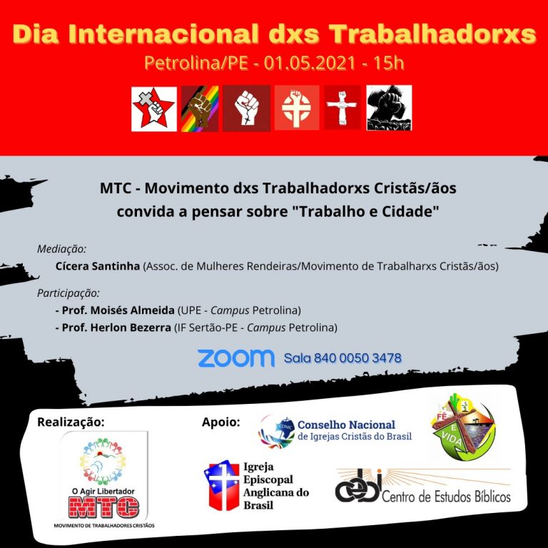 CEBI Petrolina(PE) e o Dia Internacional do Trabalhador(a)