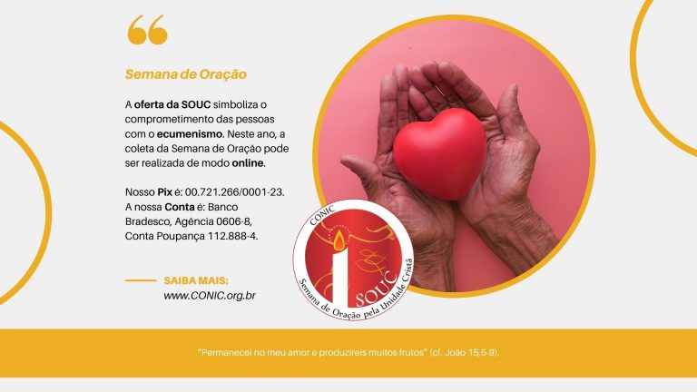 Oferta da SOUC: um ato de compromisso com o ecumenismo