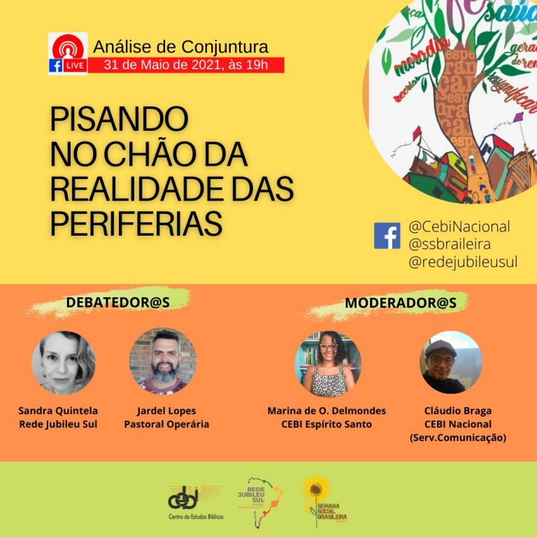 LIVE- Pisando no chão da realidade das periferias