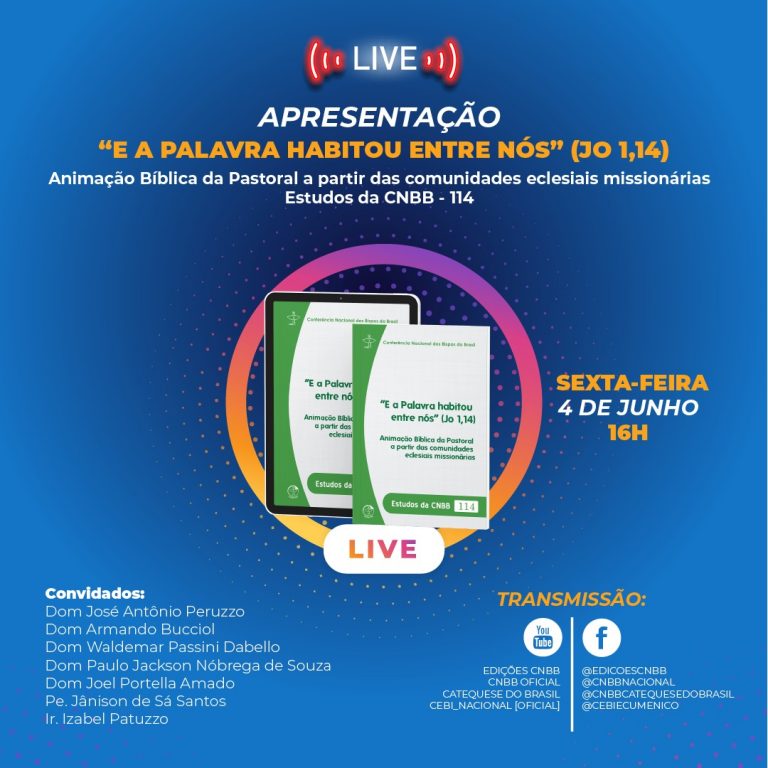 Edições CNBB lança nesta sexta(6) publicação com a participação de Frei Carlos Mesters