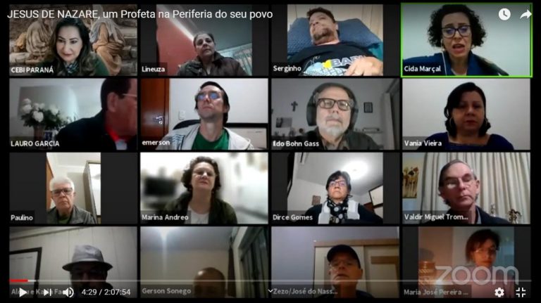 CEBI Umuarama- Live "Jesus de Nazaré, um profeta na periferia de seu tempo" abriu a programação do semestre do Grupo de Estudos sobre Jesus histórico