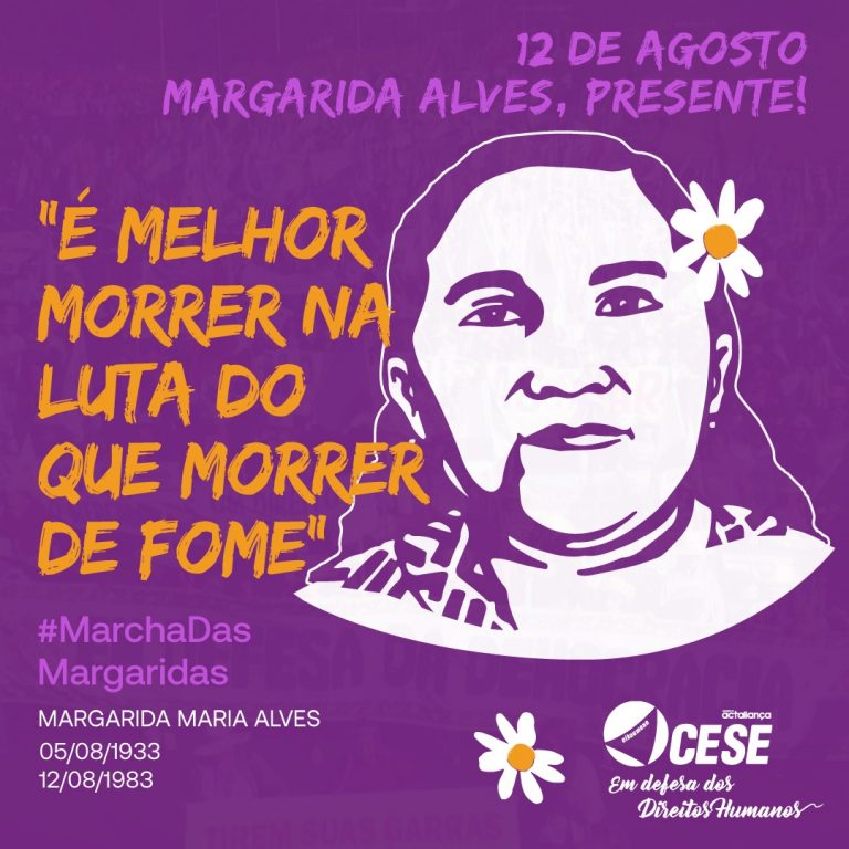 #MagaridaAlvesPresente! #Dalutaeunãofujo