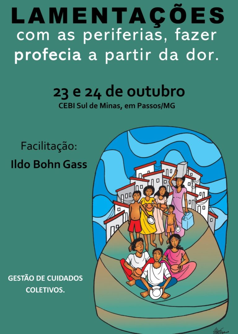 CEBI-Sul de Minas Gerais realizará encontro sobre o livro das Lamentações