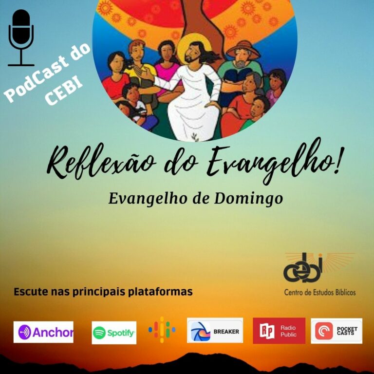 O CEBI Nacional agora tem Podcast sobre a "Reflexão do Evangelho" dominical