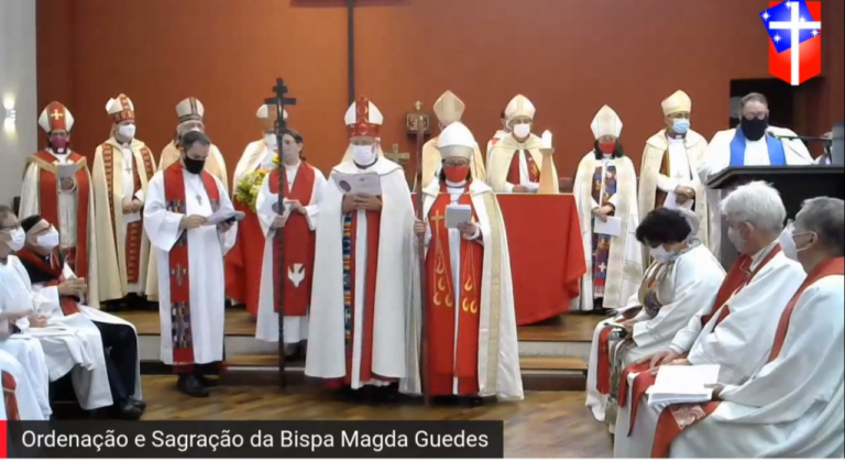 Reverenda Magda Guedes é sagrada bispa coadjutora