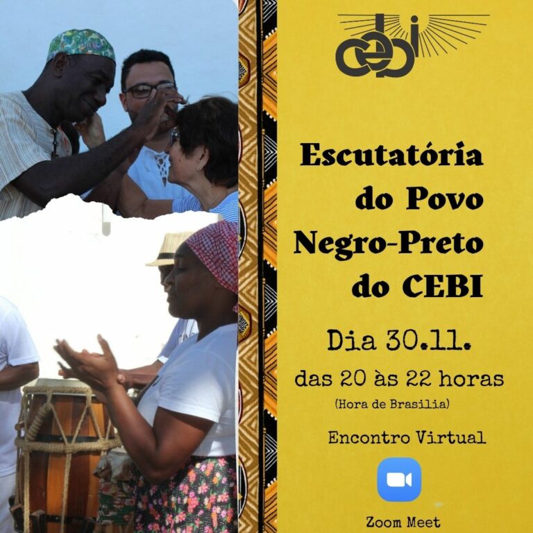 I Escutatória do Povo Negro Preto do CEBI