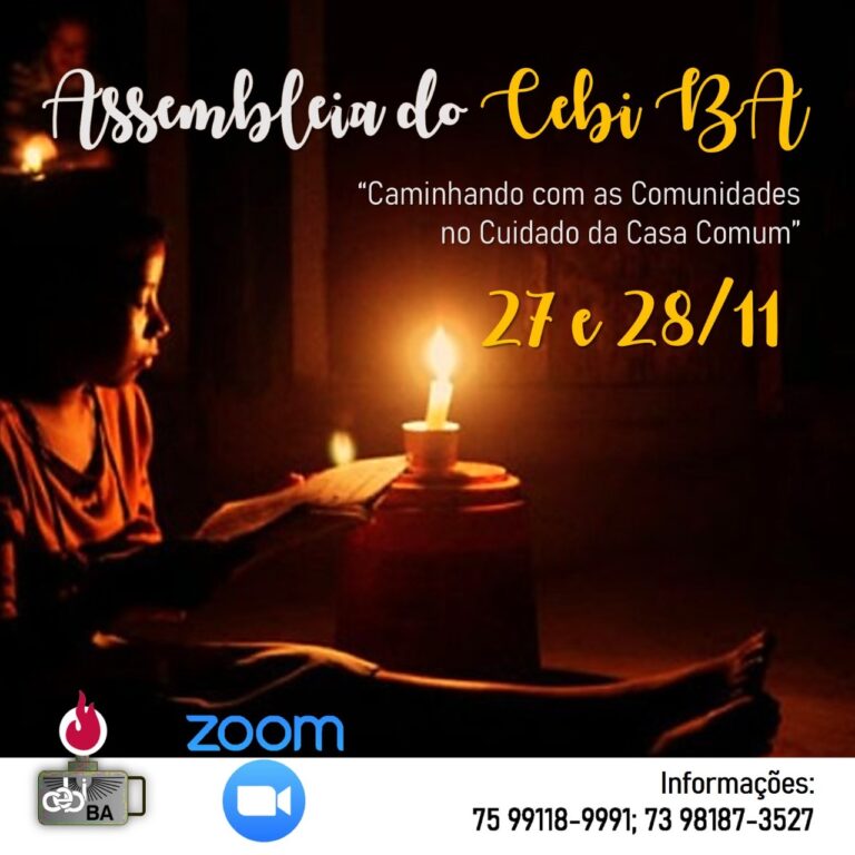 CEBI Bahia realiza Assembléia Estadual neste final de semana, 27 e 28