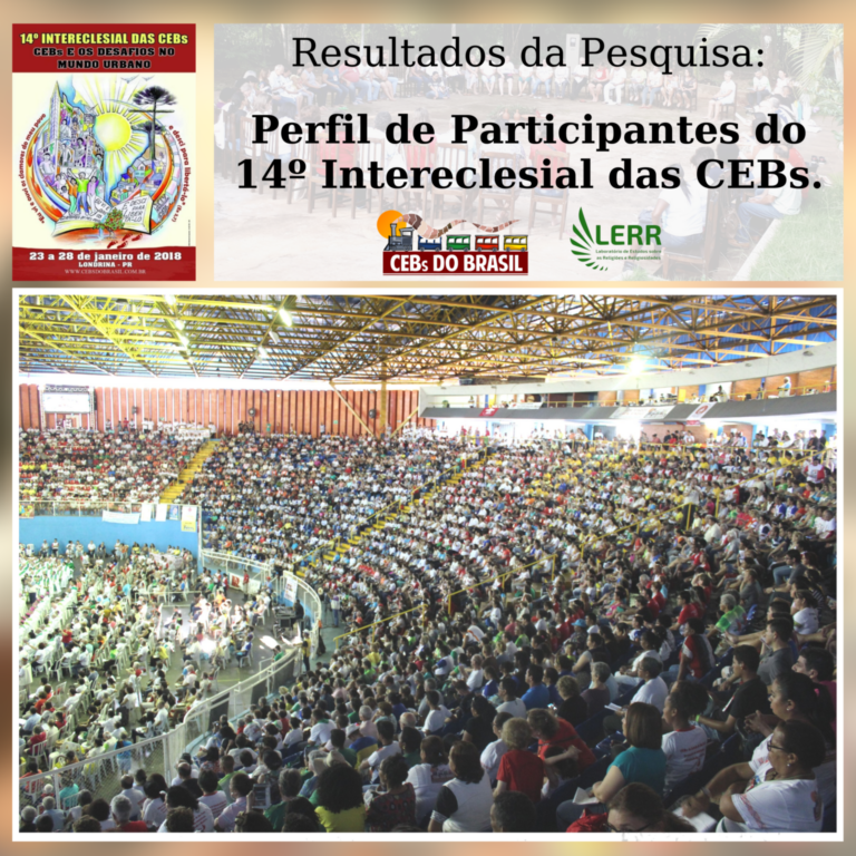 Lançamento dos resultados da pesquisa sobre o perfil dos participantes do 14º Intereclesial das CEBs
