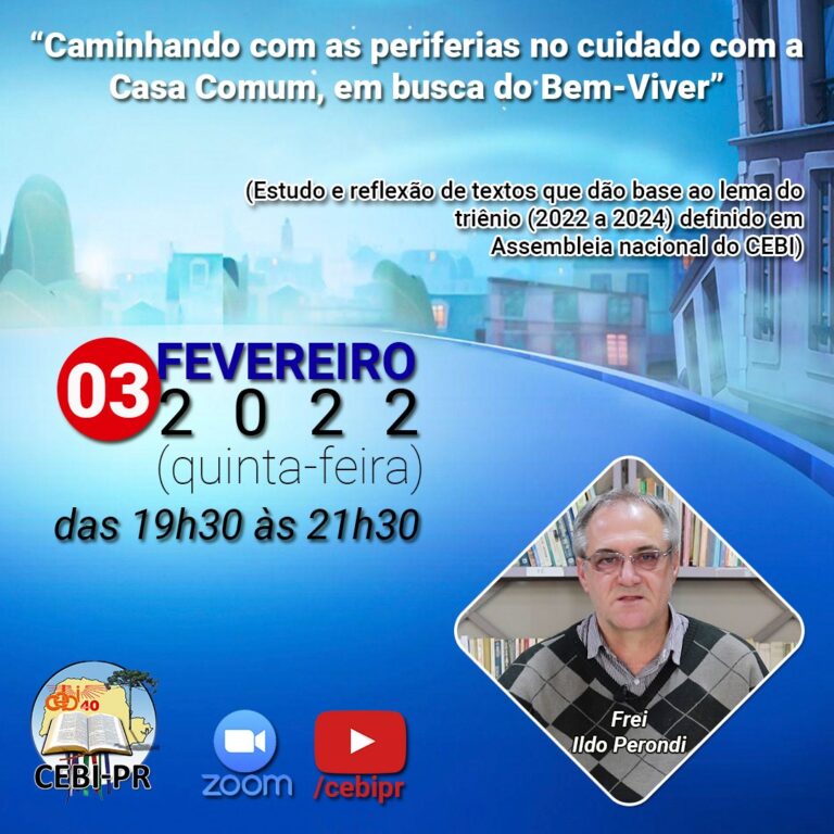 CEBI Paraná realiza estudo sobre o lema do triênio definido na Assembleia Nacional do CEBI