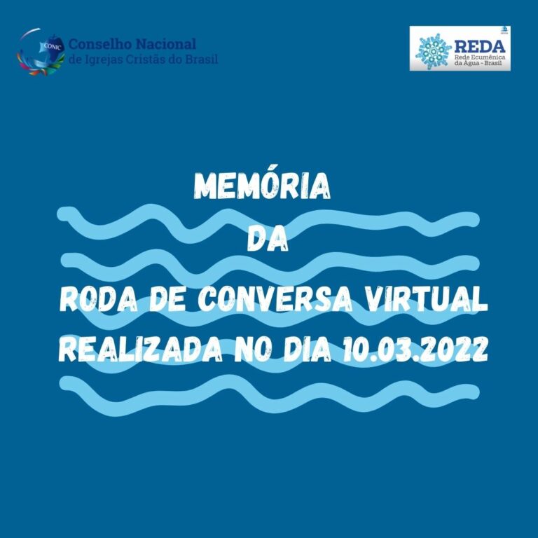 A convite do CONIC o CEBI participou da Roda de Conversa organizada pela REDA BRASIL