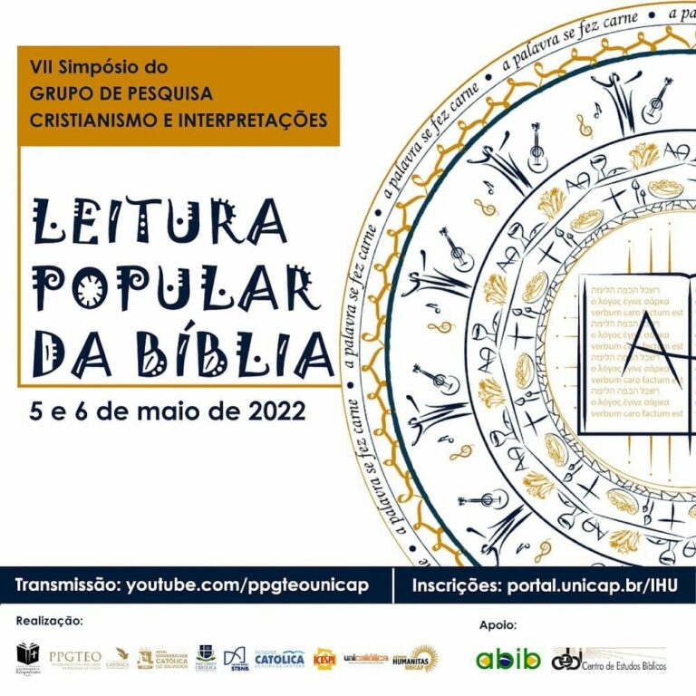 LPB é tema do VII Simpósio do Grupo de Pesquisa Cristianismo e Interpretações