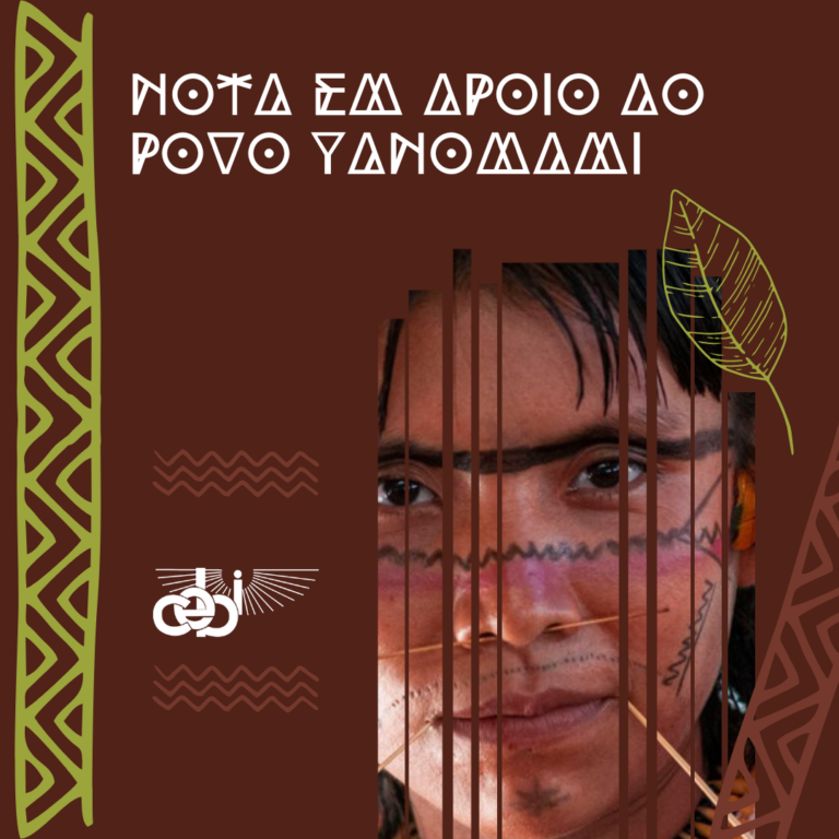 Nota de Apoio e Solidariedade ao Povo Yanomami.