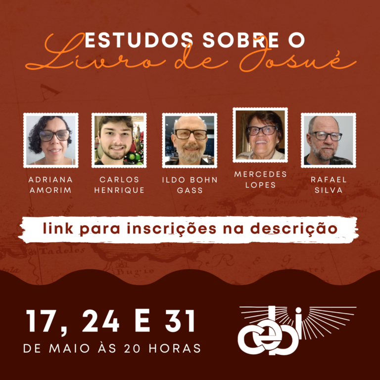 Relato dos Estudos Sobre o Livro de Josué