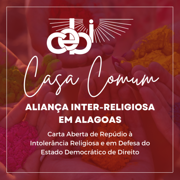 Carta Aberta de Repúdio à Intolerância Religiosa e em Defesa do Estado Democrático de Direito