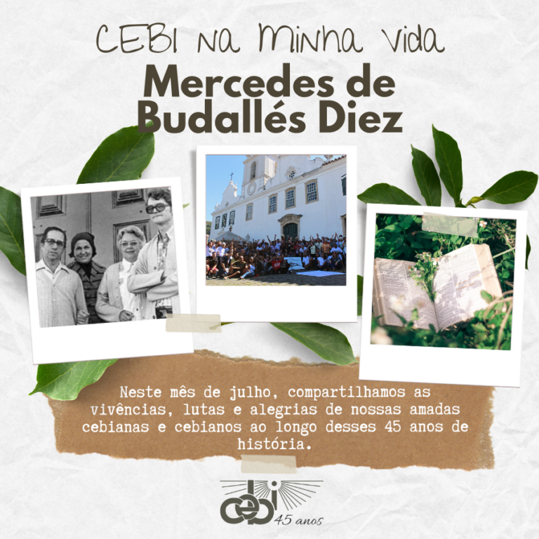 CEBI na Minha Vida – Mercedes de Budallés Diez
