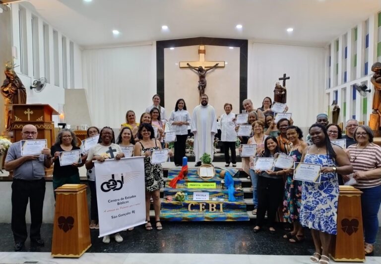 CEBI Sub-Regional São Gonçalo assessora o Mês da Bíblia em paróquia no RJ