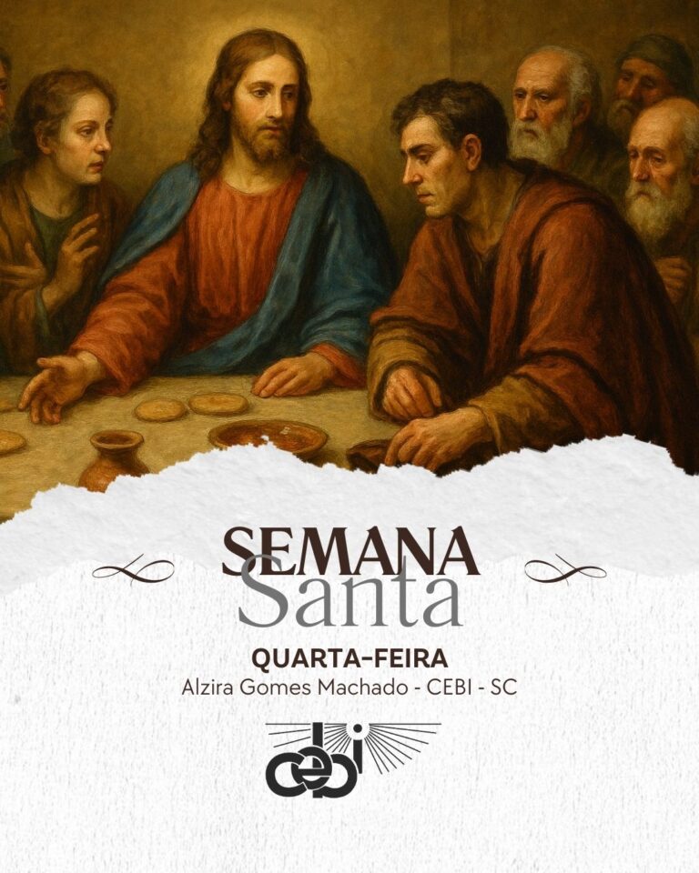 Comensalidade ou Traição? Reflexão para a quarta-feira Santa