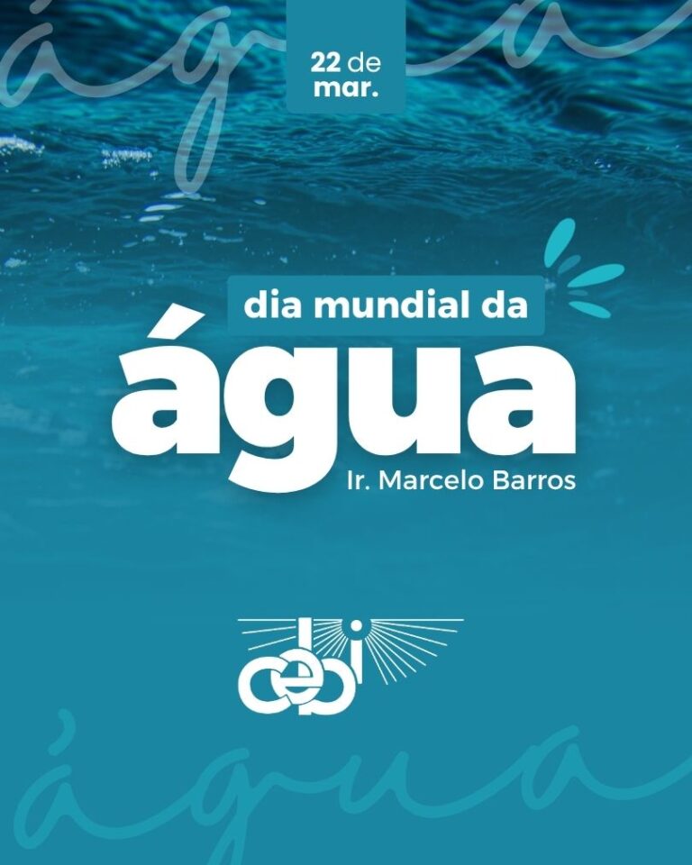 A água nossa de cada dia nos dá hoje