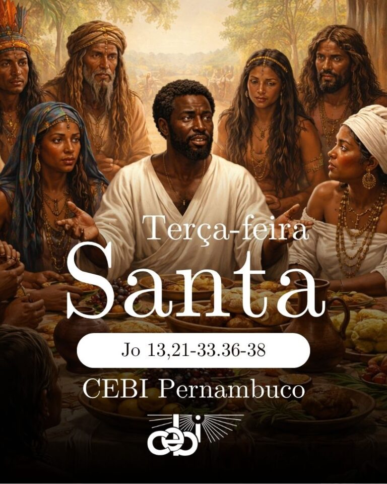 Terça-Feira: Diálogos da última ceia da Paixão