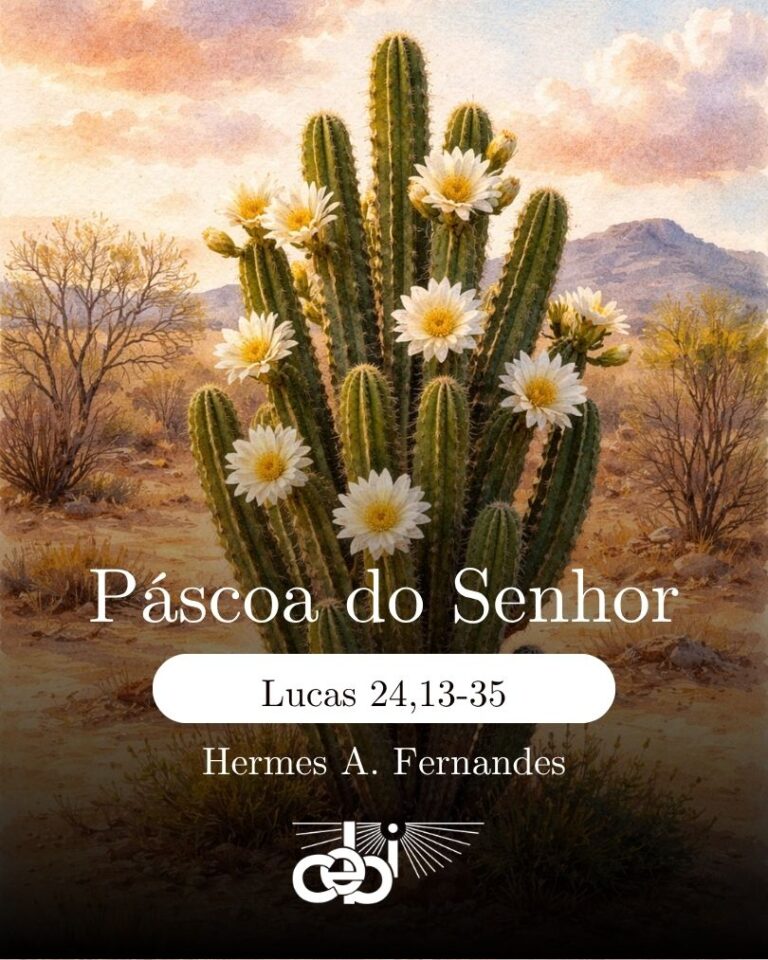 Jesus ressuscitou! O Mandacaru floriu no Sertão de nossas Vidas!