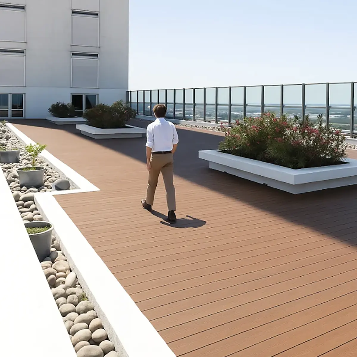 Deck WPC Co-Extruido Easydeck Teak 14x220