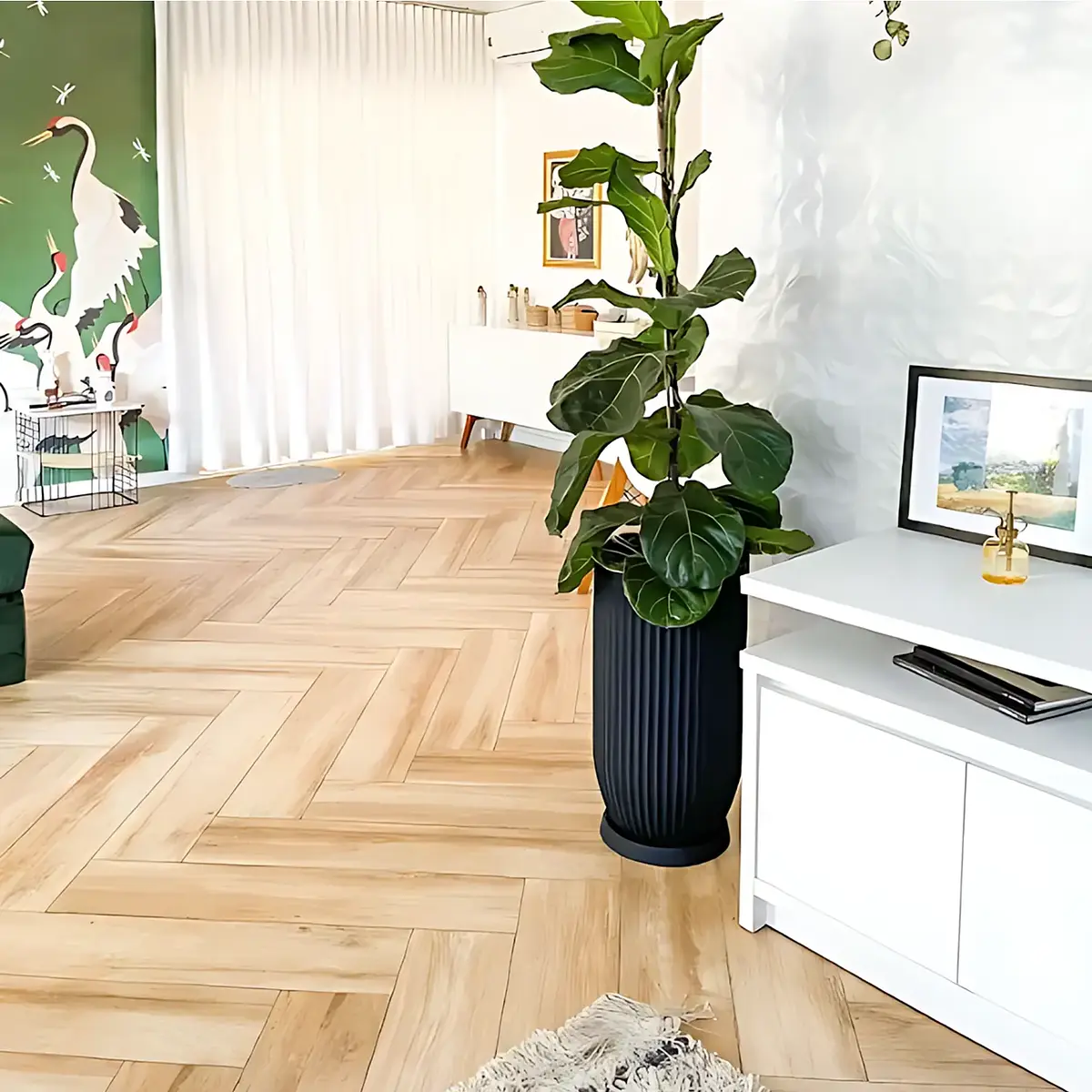 Porcelanato Esmaltado Bosco Mel Mate 19x90