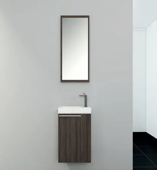 Mueble Suspendido Klein Terra 40 cm Incluye Lavamanos