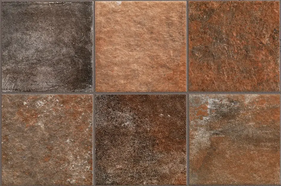 Porcelanato Esmaltado Terra Rosso Exterior 15x15