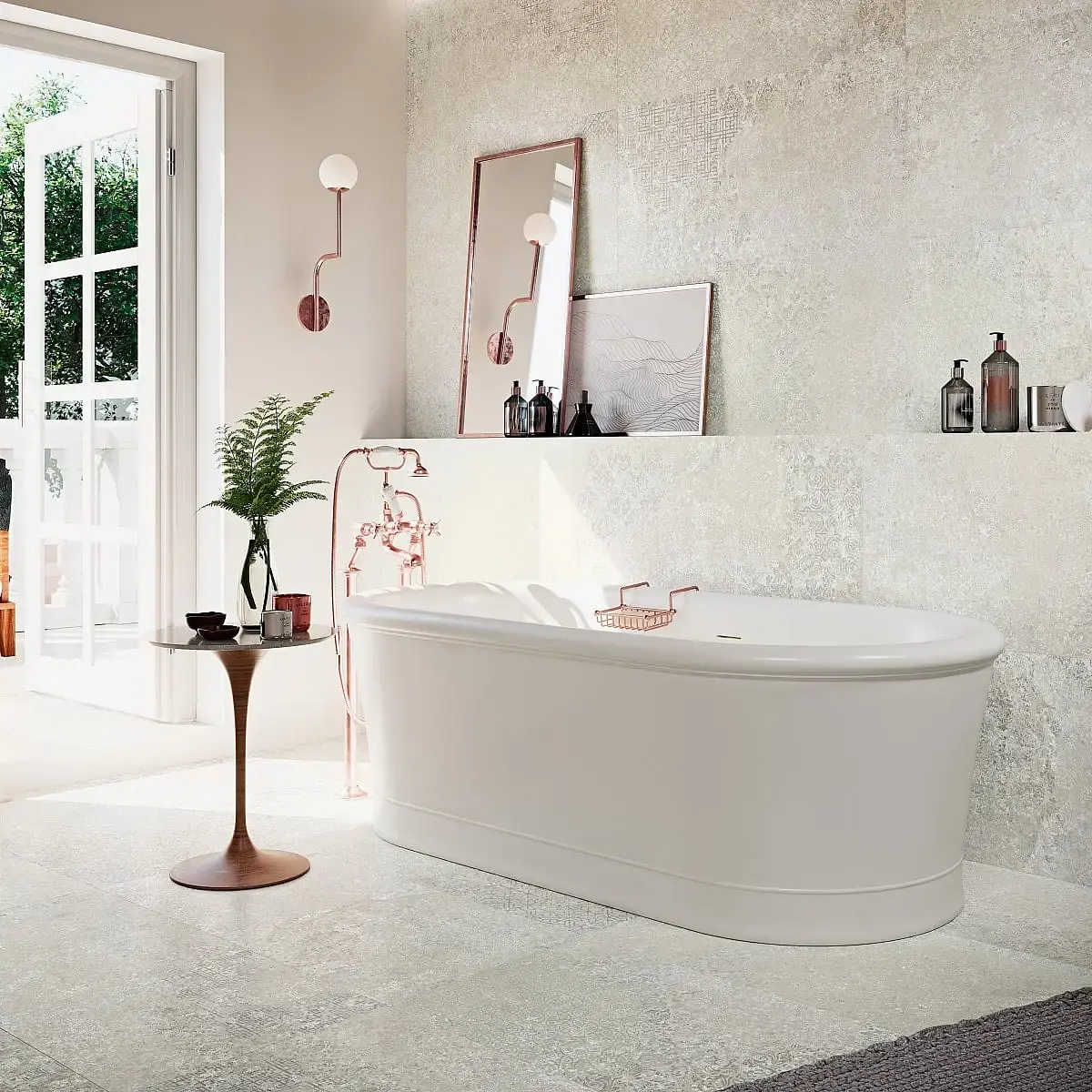 Porcelanato Esmaltado Bohemian Sand Natural 50x100