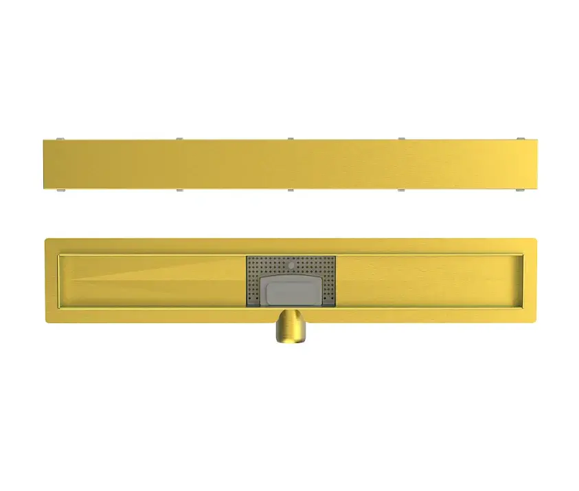 Desagüe Strom Brushed Brass 60x7 