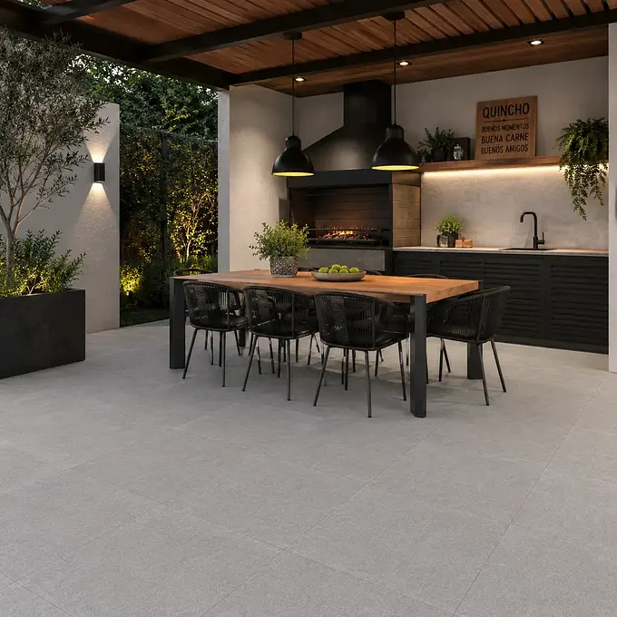 Porcelanato Técnico Vulkan Plata Lapato 60x60