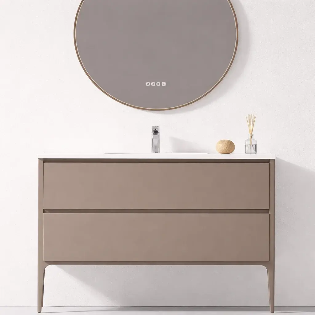 Mueble a Piso Kofel Taupe Incluye Lavamanos