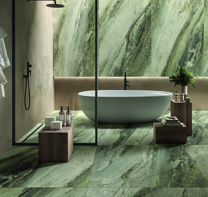 Porcelanato Técnico Irish Green Semipulido 60x120