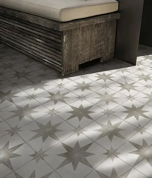 Gres Porcelánico Picasso Star Grey Mate 20x20 