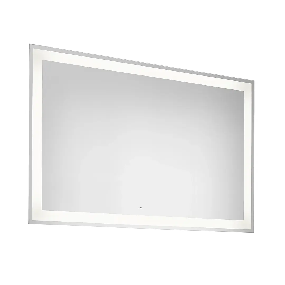 Iridia | Espejo cuadrado 100x70x3.7 cm. con luz led perimetral