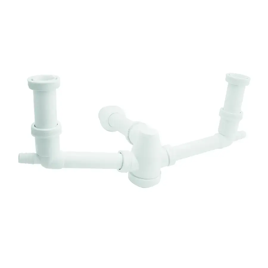 Sifón Lavaplatos Doble Tube