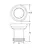 thumbnail - Manguito Tube Recto 9 cm PVC Blanco con Junta Labiada